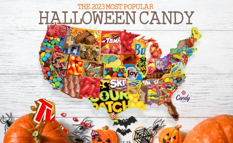 Most Popular Halloween Candy by State CandyStore.com