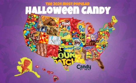 Most Popular Halloween Candy by State CandyStore.com