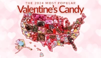 Most Popular Valentine's Candy by State CandyStore.com